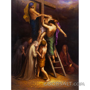 Jesus' Body Is Taken Down 