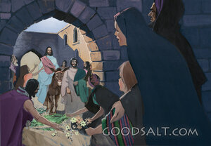 Jesus Enters Jerusalem