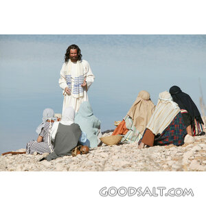 Jesus Teaching Beside the Sea