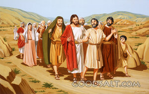 Jesus Healed a Blind Man