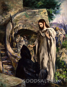 Jesus Heals a Leper
