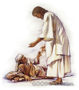 Jesus Heals a Paralytic Man
