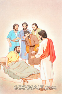 Jesus Heals the Lame Man