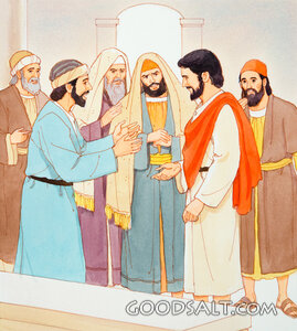 Jesus Heals the Man With the Withered Hand