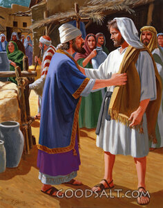 Jesus Helps a Noble Man's Son