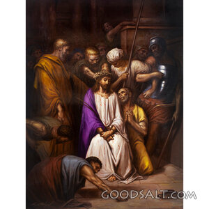 Jesus Is Crowned With Thorns 