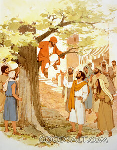 Jesus Is Zaccaeus' Friend