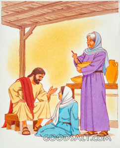 Jesus, Mary and Martha