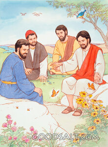 Jesus Points to Nature