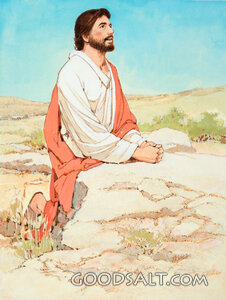 Jesus Praying