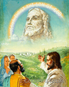 Jesus Preaching the Truth