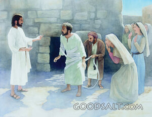 Jesus Raised Lazarus