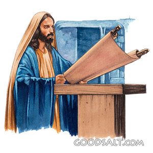 Jesus Reads Isaiah in the Synagogue