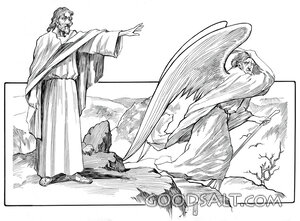 Jesus Rebukes Satan