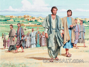 Jesus Sends Out Helpers