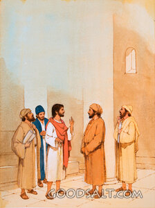 Jesus Speaks in the Temple