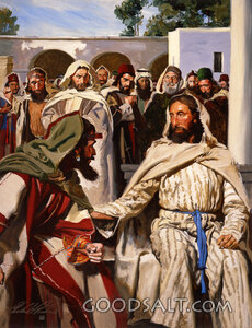 Jesus Teaches in the Temple