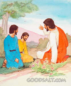 Jesus Tells a Parable About Treasures in Heaven
