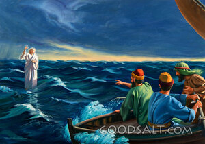 Jesus Walks on Water