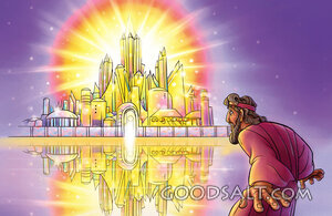 John Sees Heaven in Vision
