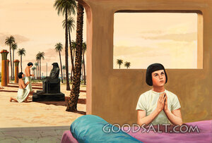 Joseph Prays for Strength and Courage