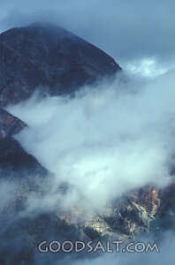 Mountain Veiled in Cloud