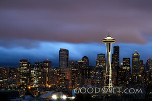 Seattle Skyline at Dusk
