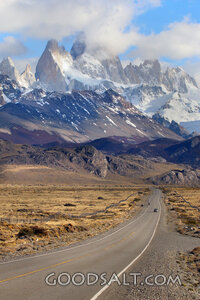 Road Toward the Mountain Heights