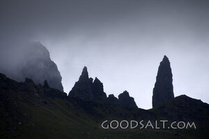 Misty Mountain Spires of Creation