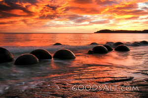 Creation Shore at Sunset