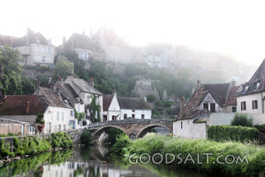 Village Bridge Over Still Waters