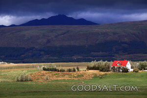 Shelter Beneath the Mountain Storm
