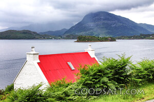 Cottage by the Highland Loch