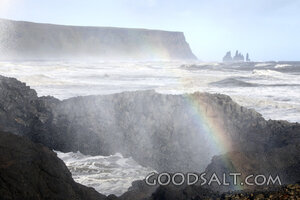 Rainbow Covenant Over the Storming Sea