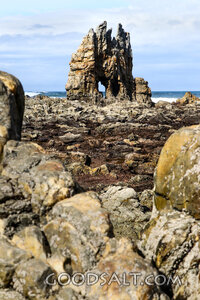 Rock of Refuge by the Sea