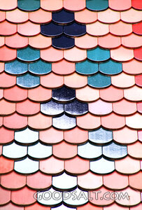 Scalloped Tile Roof Pattern