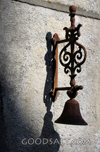 Chapel Bell on Stone Wall