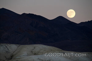 Moonrise Over the Wilderness Hills