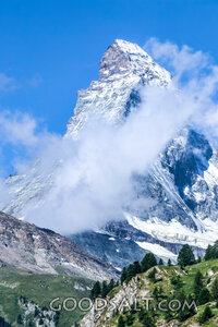 Snow-Crowned Mountain Majesty