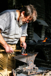 The Blacksmith at the Forge