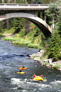 River Adventure Beneath the Bridge