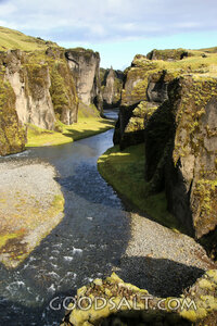 River Through the Wilderness Canyon