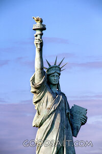 Liberty Lifting the Torch
