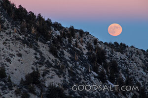Full Moon Over the Mountain Wilderness