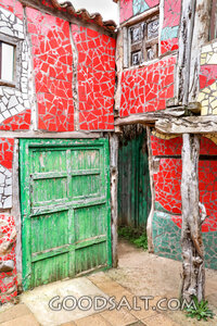 Mosaic Courtyard Gate