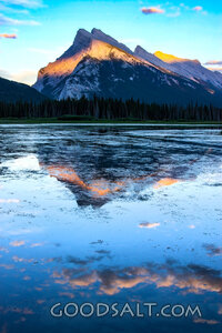 Mountain Reflected in Still Waters