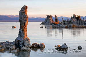 Stone Pillars Beside Still Waters