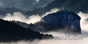 Chapel Above the Morning Mist
