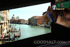 Venice Canal Toward the Basilica