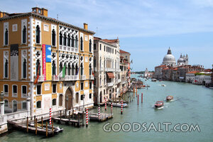Grand Canal Toward Santa Maria della Salute